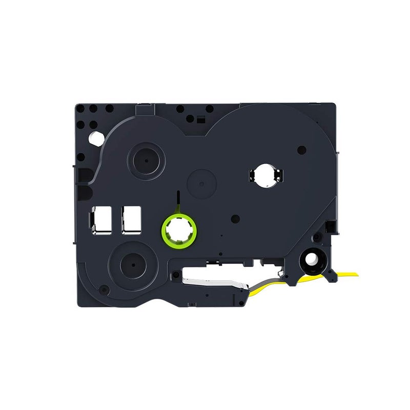 IDIK 1PCS IDIK HSe-621 hse621 HS621 8.8mm*1.5M Black on Yellow Heat Shrink Tube Tape Label Tapes Compatible for Ptouch Printer - Image 4